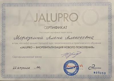Сертификаты Морозкина Алёна Алексеевна 8